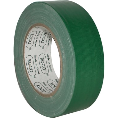 Roco Cloth Tape, 1.5" X 25 m, Green