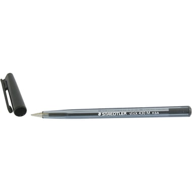 Staedtler 430 M-5 Dry Ink Pen, Black Ink Color, Medium, Ballpoint,