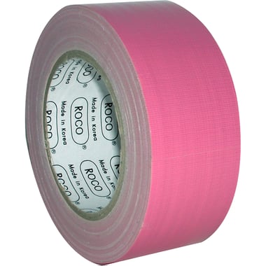 Roco Cloth Tape, 2" X 25 m, Pink
