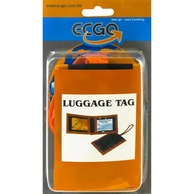 EC GO I.D. Travel Tag, Luggage Travel Accessory, Black