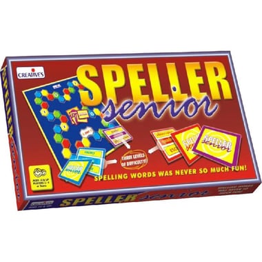 Creatives Speller Senior Word Game, 10 Years and Above, English