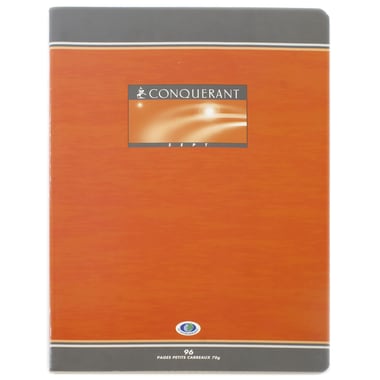 Conquerant Classique Notebook, Quad, A4, 96 Pages (48 Sheets), Square Ruled