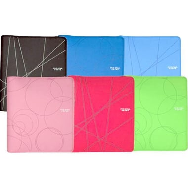 Five Star 3 "O" Ring Binder, 1.50 in ( 3.81 cm ), Letter Size, Fabric, Assorted Color