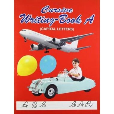 Cursive Writing Book: Capital Letters, Part A