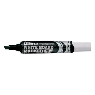 Pentel MaxiFlo Whiteboard Marker, 1.5 - 3 mm Chisel Tip, Green