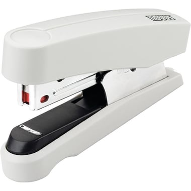 Novus B10FC Desk Stapler - Small, up to 20 Sheets of 80 gsm;22 Sheets of 70 gsm, Grey