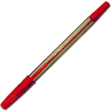 Uni-Ball Uni-Sas Dry Ink Pen, Red Ink Color, Fine/Medium, Ballpoint