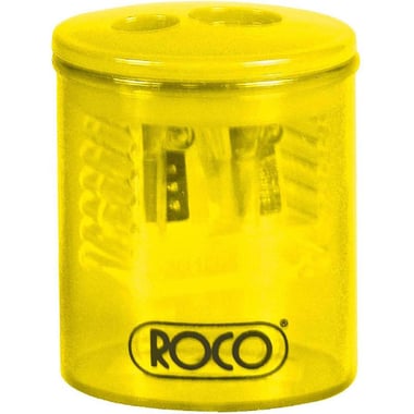 Roco Pocket Sharpener, 2 Holes, Clear