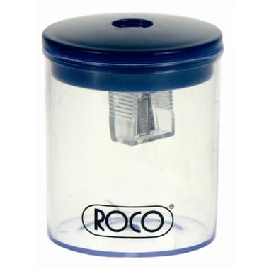 Roco Pocket Sharpener, Single Hole, Clear