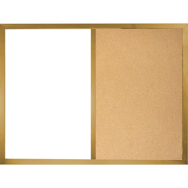 Combination Cork/White Board, Wooden Frame, 90.00 cm ( 2.95 ft )X 60.00 cm ( 1.97 ft )