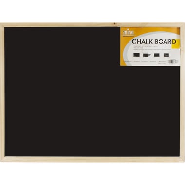 Blackboard, Black;Natural, 60.00 cm ( 1.97 ft )X 45.00 cm ( 17.72 in )