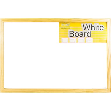 Non-magnetic Whiteboard, 45 X 30 cm, Natural/White