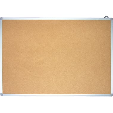 Roco Cork Board, Aluminum Frame, 90.00 cm ( 2.95 ft )X 60.00 cm ( 1.97 ft )