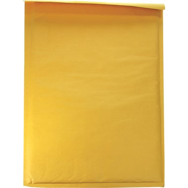 Bubble Envelopes, Kraft Paper/Nylon, Adhesive, 12.50 in ( 31.75 cm )X 19.00 in ( 48.26 cm ), Brown