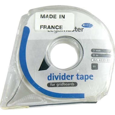 Legamaster Tape Divider, 3.00 mm ( .11 in ), Black