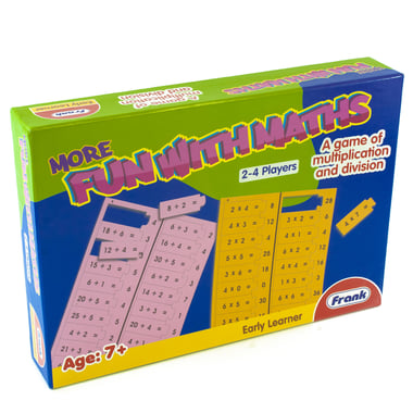 Frank Early Learner More Fun With Math Puzzle & Activity Set, 80 Pieces, English, 7 Years and Above