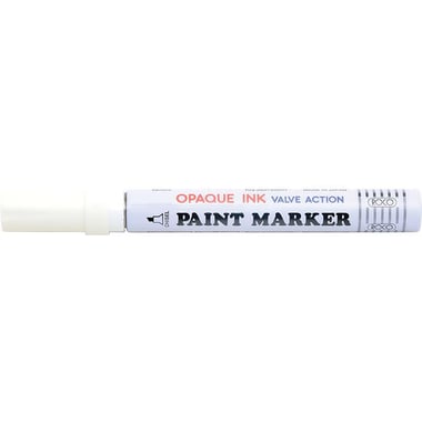 Roco Paint Marker, 4 mm Chisel Tip, White