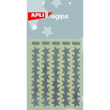 Agipa APLI Stickers, Stars, 2 Sheets