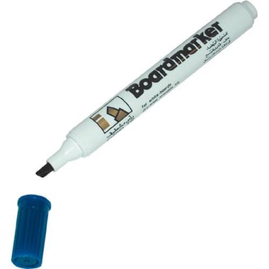Roco Whiteboard Marker, 1.5 - 3 mm Chisel Tip, Blue