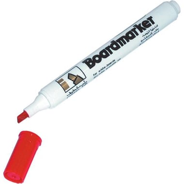 Roco Whiteboard Marker, 1.5 - 3 mm Chisel Tip, Red