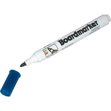 Roco Whiteboard Marker, 1.5 - 3 mm Round Tip, Blue