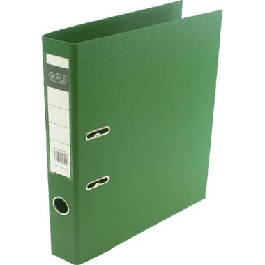 Roco Standard Box File, 5 cm, F4/A4, Green, Polypropylene/Pressboard