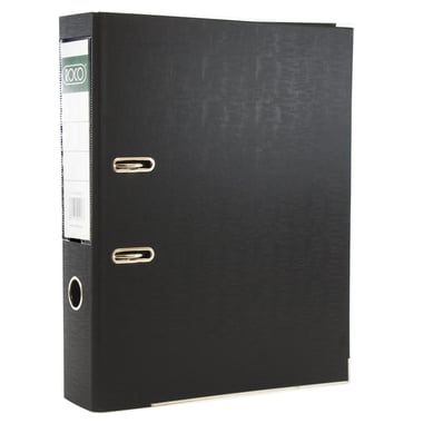 Roco 29351 Standard Box File, 7.50 cm, A4, Black, Polypropylene/Pressboard