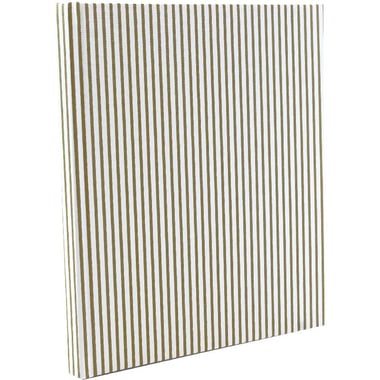 NCL Photo Album, Stripes, Demi Size, 10 Sheets (Magnetic)