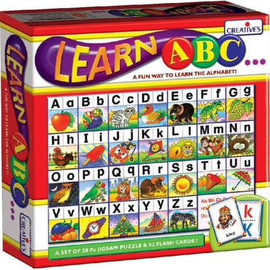 Creatives Learn ABC Reading and Writing Activity Set, English, 7 Years and Above