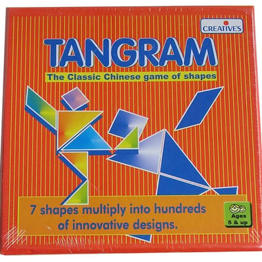 Creatives Tangram Logic Puzzle, 7 Pieces, 5 Years and Above