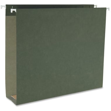 Smead Hanging File - Box Bottom, Letter, 1/5 Tab Cut, Green