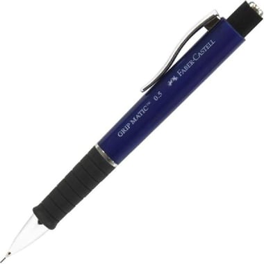 Faber-Castell Grip-Matic Mechanical Pencil, Twist Eraser, 0.5 mm