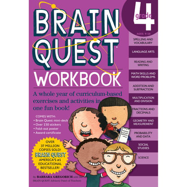 Brain Quest: Workbook, Grade 4