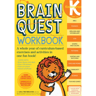 Brain Quest: Workbook, Kindergarten - Ages 5-6