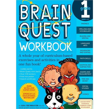Brain Quest: Workbook, Grade 1