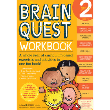 Brain Quest: Workbook, Grade 2