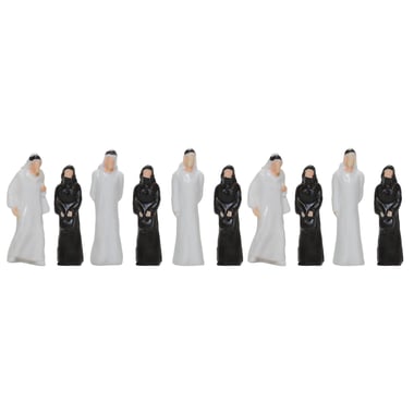 Model Figures (Human), Arab People, 1:100, 5 Male;5 Female