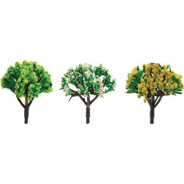 Model Vegetation, Hard Wood Tree - Medium-, 1:100, 3 Pieces