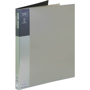 Data Bank Display Book, 20 Pocket, A4, Polypropylene, Assorted Color