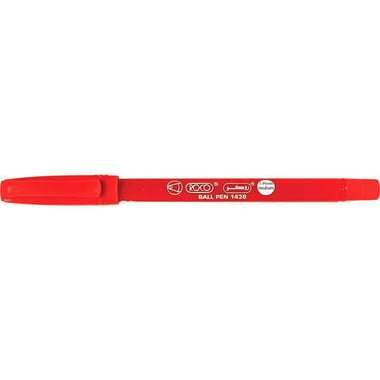 روكو 1428 قلم حبر جاف، أحمر لون الحبر، 1‎ مم، رأس  حبر كروية،