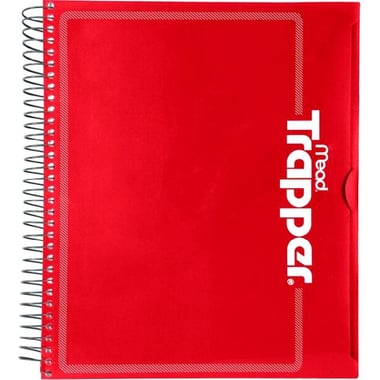 Mead Trapper Keeper Notebook, 8.5" X 11", 160 Pages (80 Sheets), College Ruled,