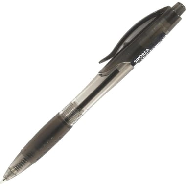 Si-Snow Liquid Ink Pen, Black Ink Color, 0.7 mm, Ballpoint,