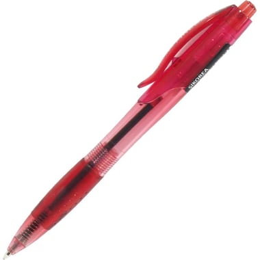 Si-Snow Liquid Ink Pen, Red Ink Color, 0.7 mm, Ballpoint,