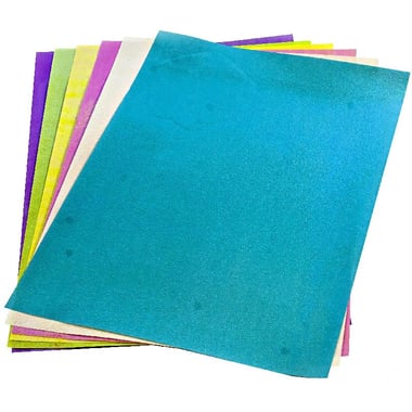 Embossed - Iridescent Art Paper, 23 X 33 cm, Assorted Color