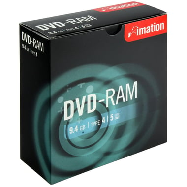 Imation DVD-RAM (Double Sided), 9.4 GB, 5 CD