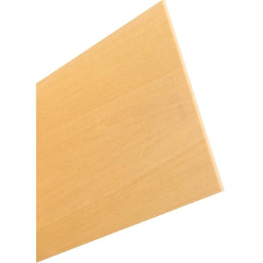 BNM Wooden Sheet, Unpainted, Natural, 152.40 mm ( 6.00 in )X 610.00 mm ( 24.02 in )