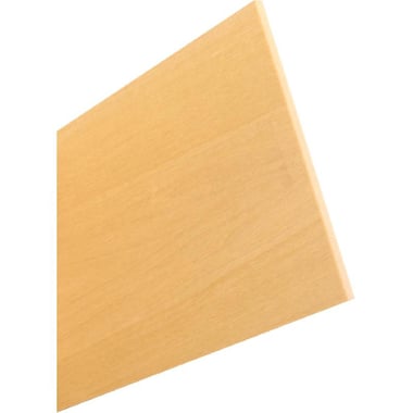 BNM Wooden Sheet, Unpainted, Natural, 152.20 mm ( 5.99 in )X 610.00 mm ( 24.02 in )