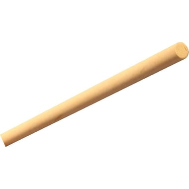 BNM Wooden Dowel, Unpainted, Tubular Stick, Natural, 6.35 mm ( .25 in ), 914.40 mm ( 36.00 in )
