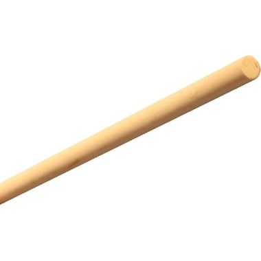 BNM Wooden Dowel, Unpainted, Tubular Stick, Natural, 9.53 mm ( .38 in ), 914.40 mm ( 36.00 in )