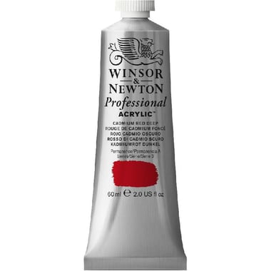 Winsor & Newton Artists' Acrylic Color, Cadmium Red, 60.00 ml ( 2.11 oz )